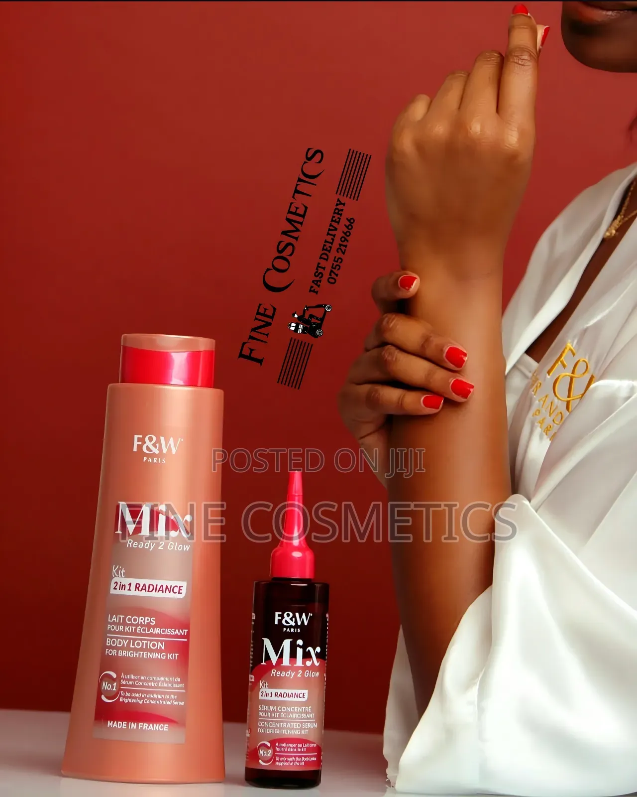 New Fair and White 2in1 Kit Ready 2 Glow Radiance Mix Lotion