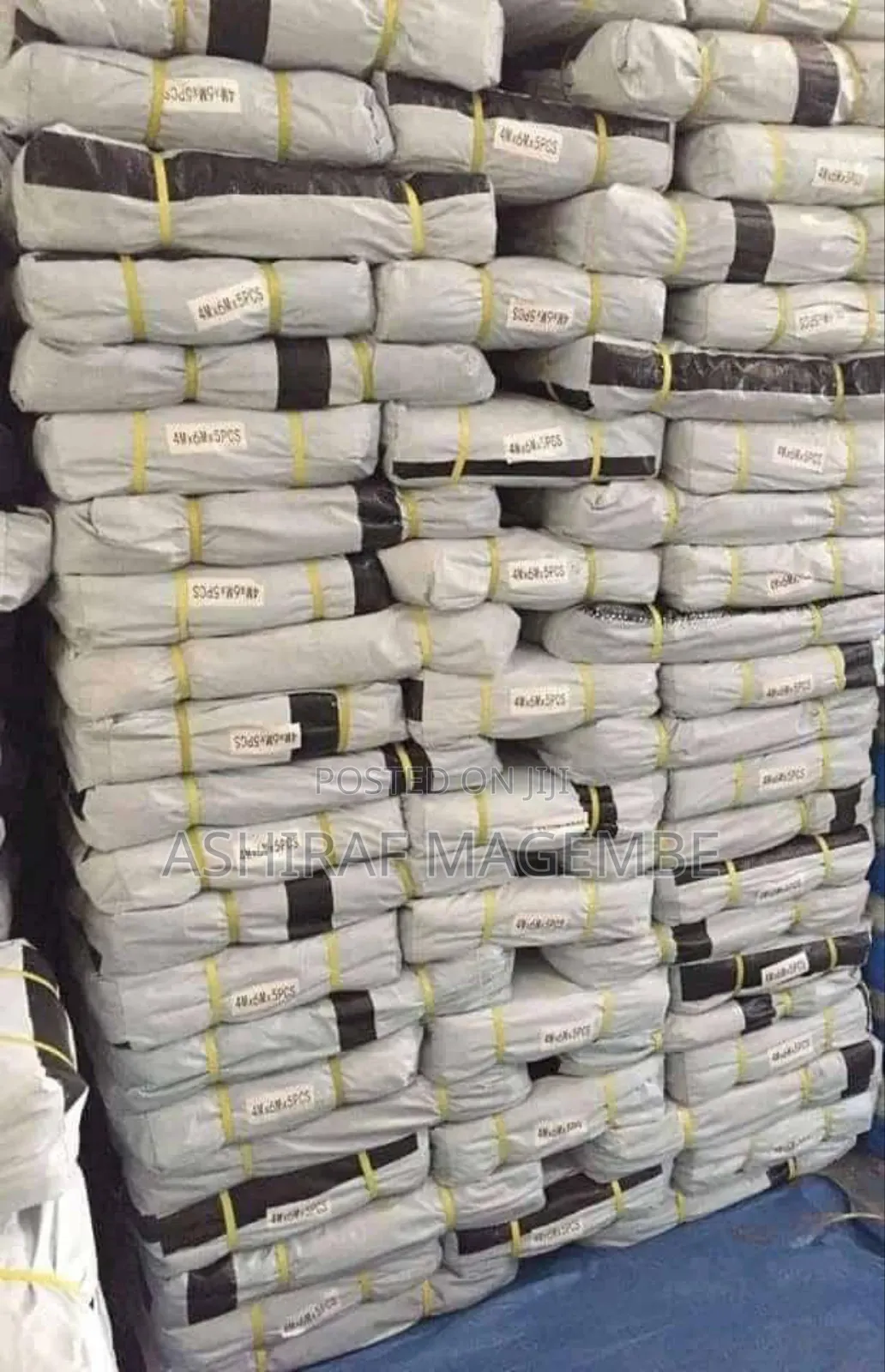 Black and White Tarpaulins