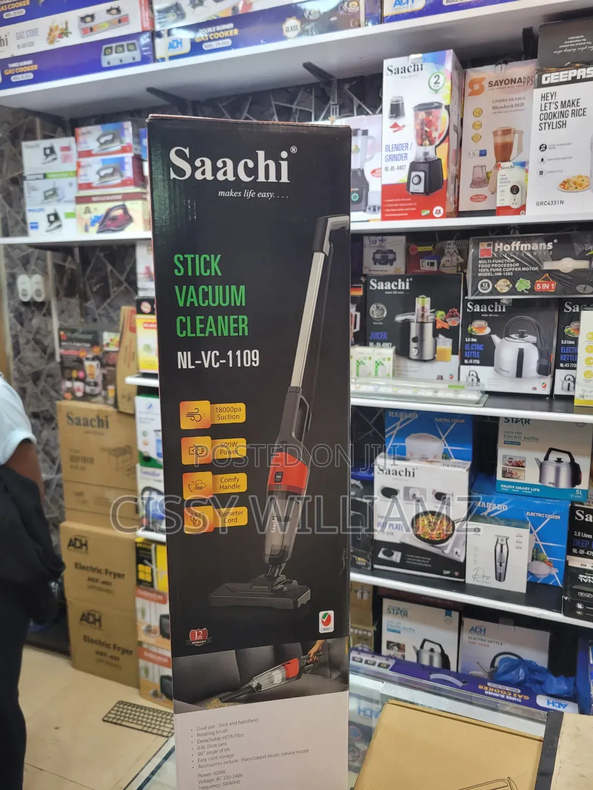 Saachi Stick Handheld Vacuum Cleaner Stick Vacuum Cleaner