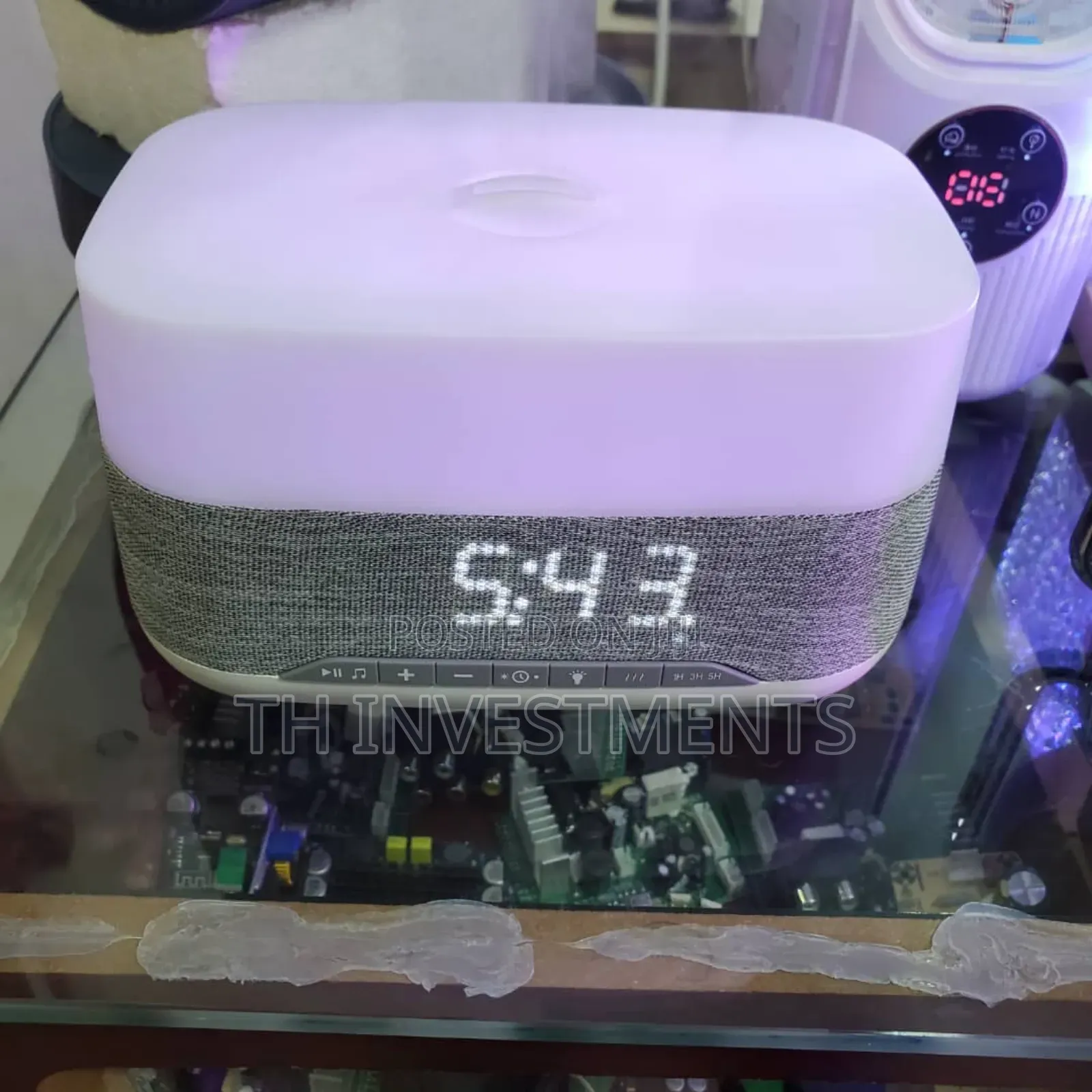 Essential Oil Diffuser, 300ml,Bluetooth Speaker,Alarm Clock