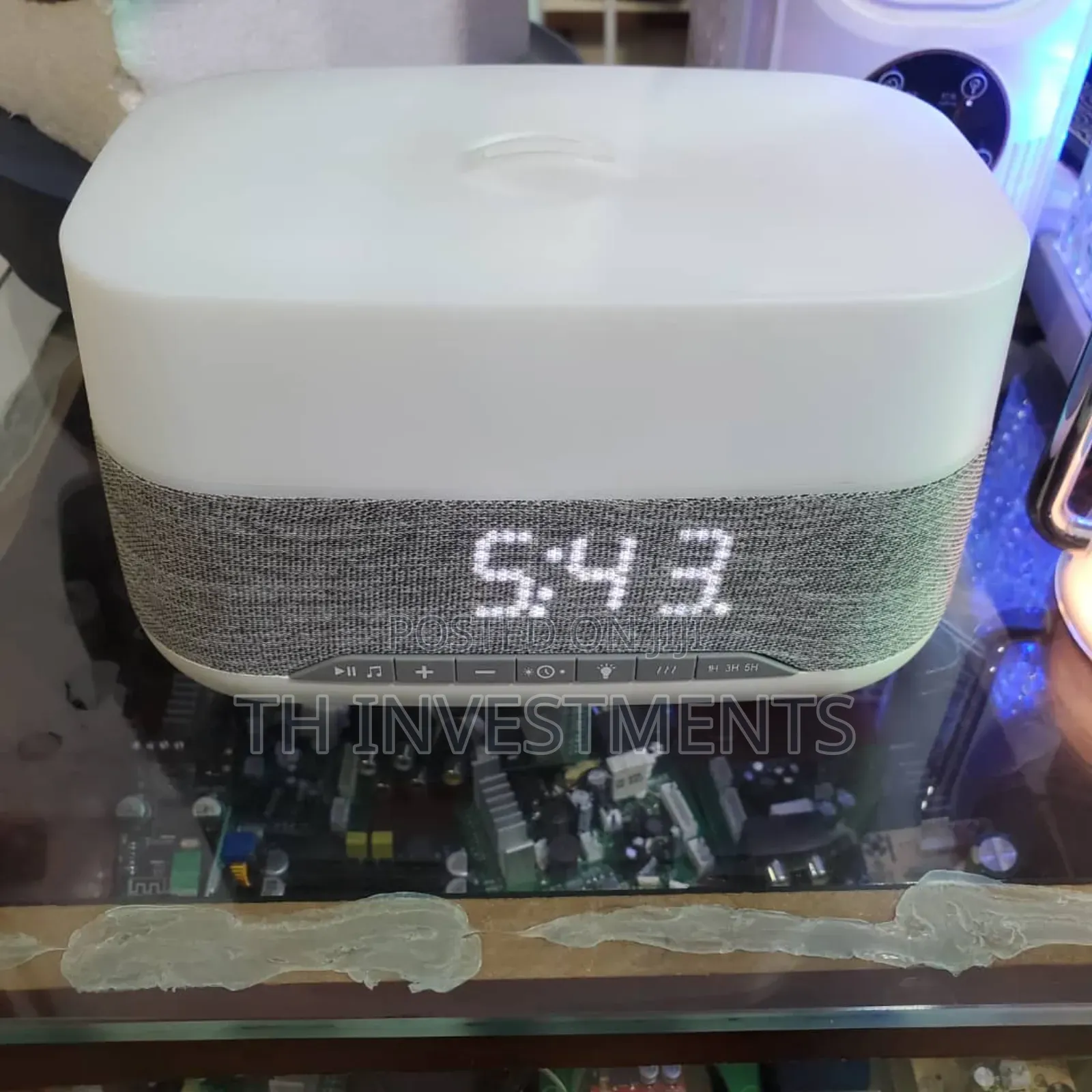 Essential Oil Diffuser, 300ml,Bluetooth Speaker,Alarm Clock