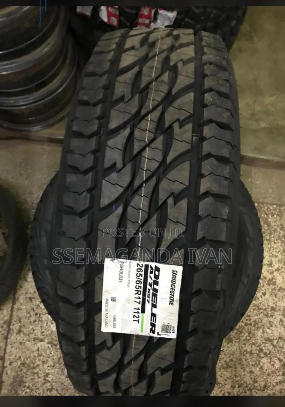 265/65r17a/T 112t Bridgestone Brand New Tyres