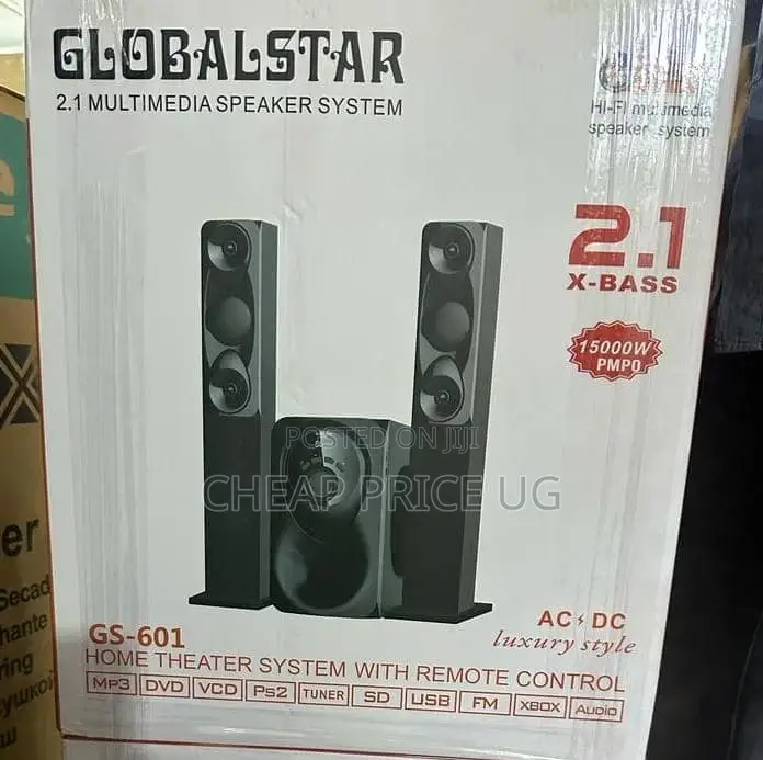 New Global Star 2.1speaker System Gs-601