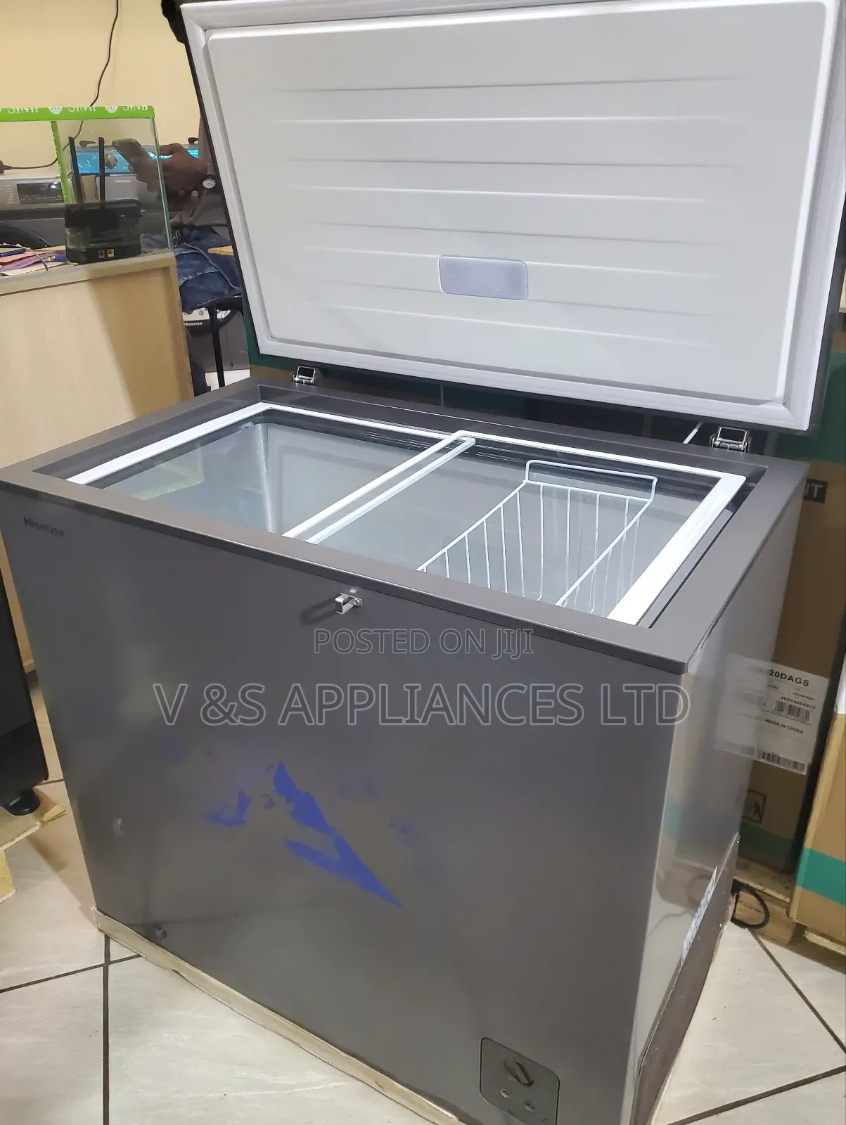260l Chest Freezer Hisense Used