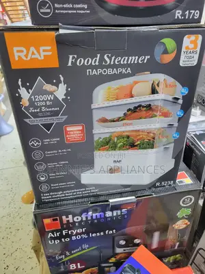 Raff Electric Food Steamer 3tiers