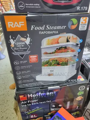 Raff Electric Food Steamer 3tiers