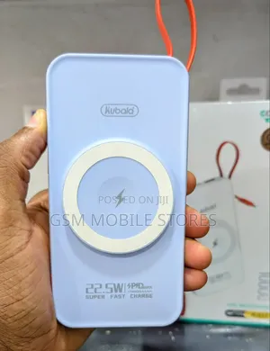 New Kubala 10000mah 22.5w Magnetic Wireless/Wired Power Bank