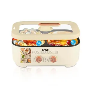Raf Multicooker 3l+3l Dual-Sided Electric Cooker/ Hot Pot