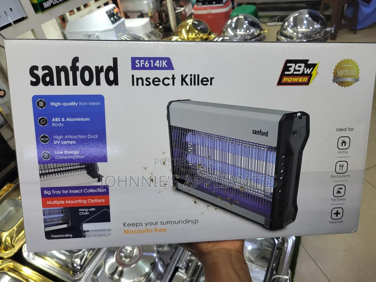 Sanford Electric Mosquito Repellent or Killer With Chain