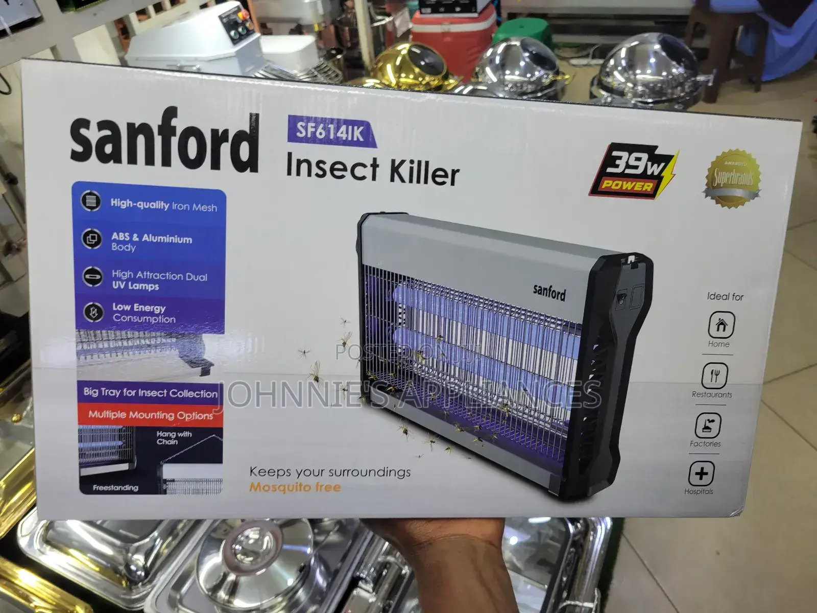 Sanford Electric Mosquito Repellent or Killer With Chain