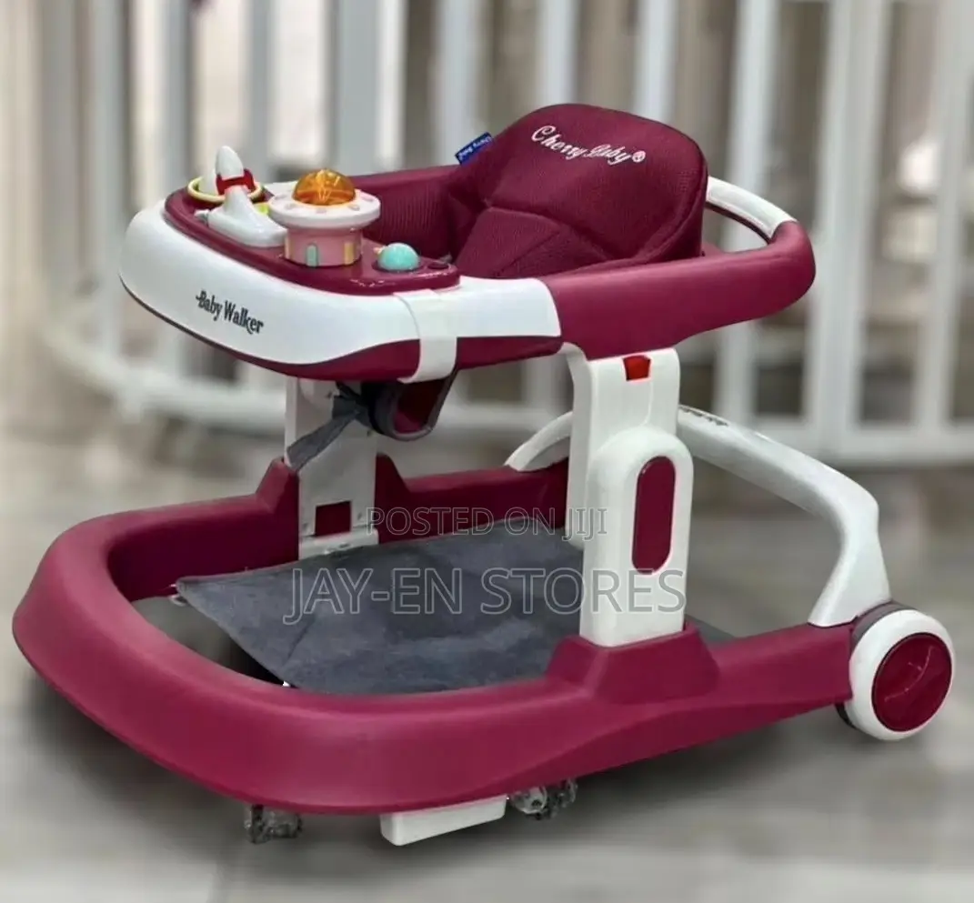 Maroon Cherry Baby Baby Walker