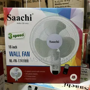 Saachi Wall Fan With Remote