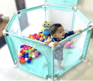 Green Baby Play Area