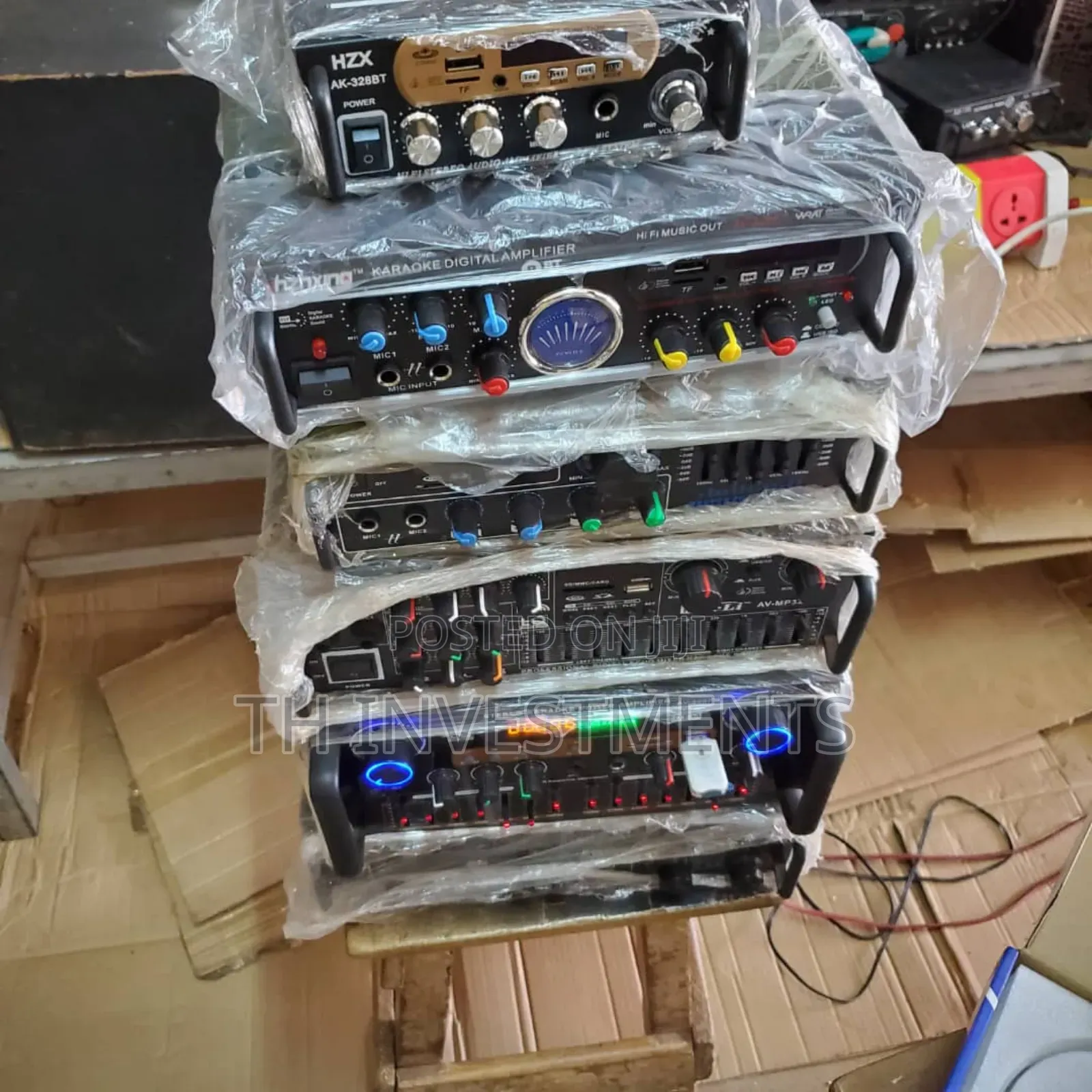 Music Amplifier, Bluetooth Fm, Ax Line, Usb,With Laptop