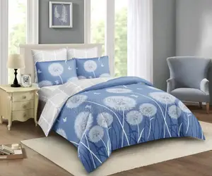 Photo - Bed or Duvet Covers, Bedspreads Set Blue