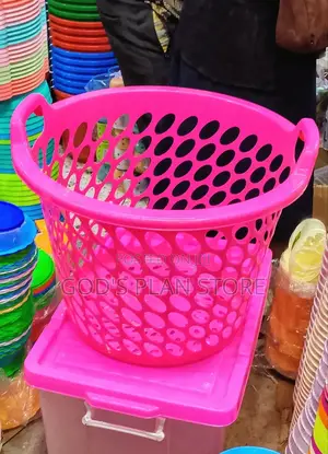 Open Plastic Loundary Basket