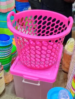 Open Plastic Loundary Basket