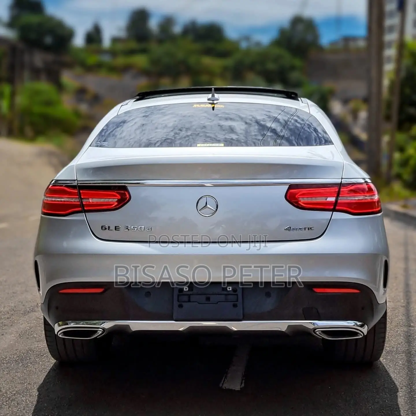 Mercedes-Benz GLE-Class GLE 350d 4MATIC 2017 Silver