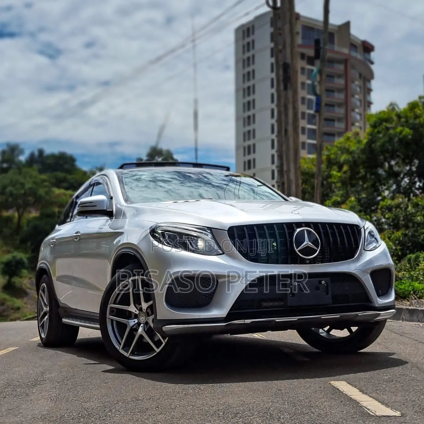 Mercedes-Benz GLE-Class GLE 350d 4MATIC 2017 Silver