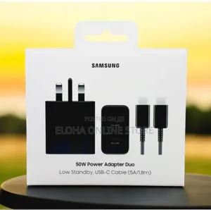 Samsung Original 50w Pd Duo Power Adapter With 5a Usb C