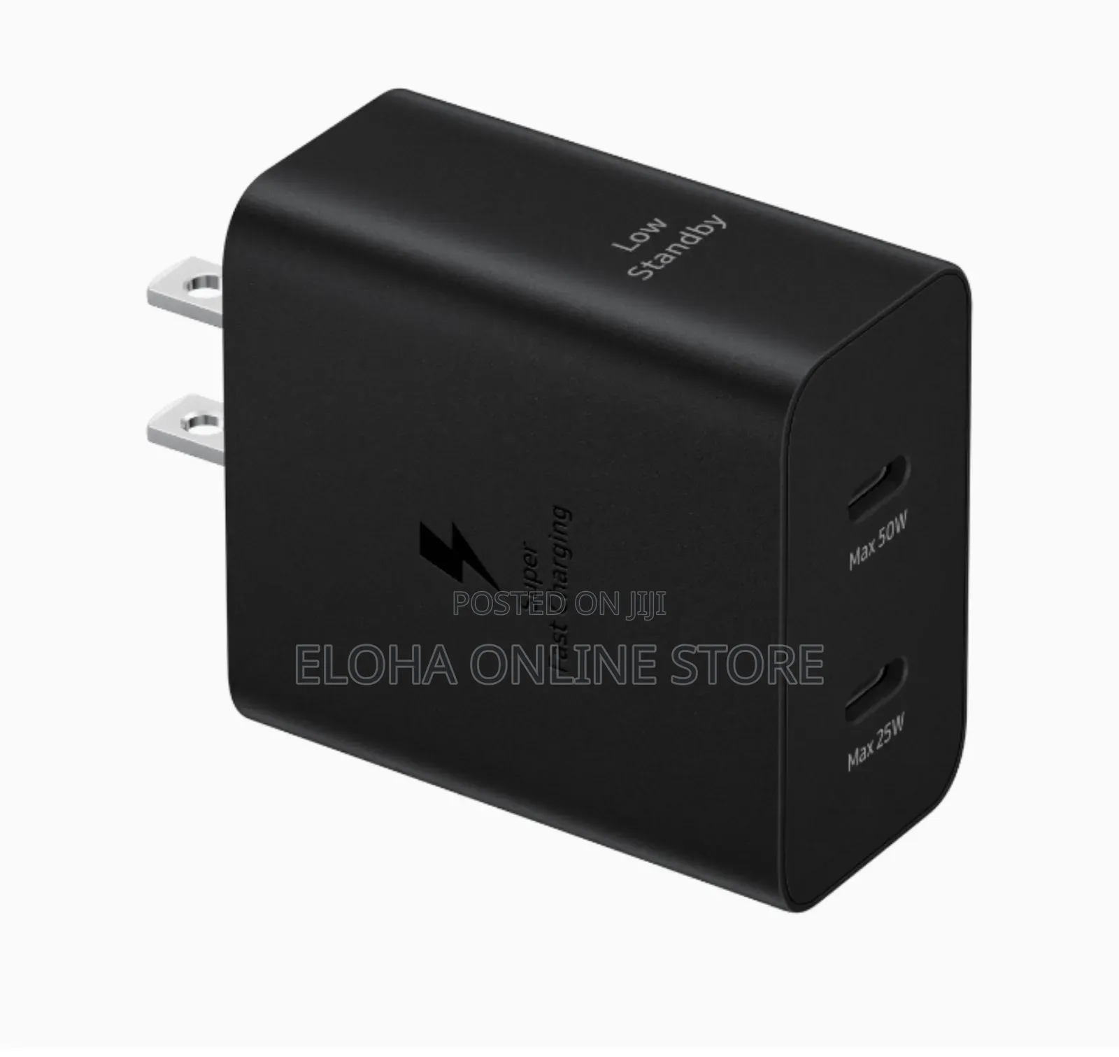 Samsung Original 50w Pd Duo Power Adapter With 5a Usb C