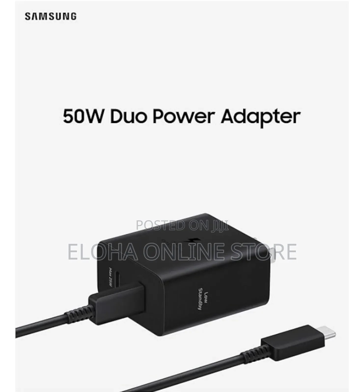 Samsung Original 50w Pd Duo Power Adapter With 5a Usb C