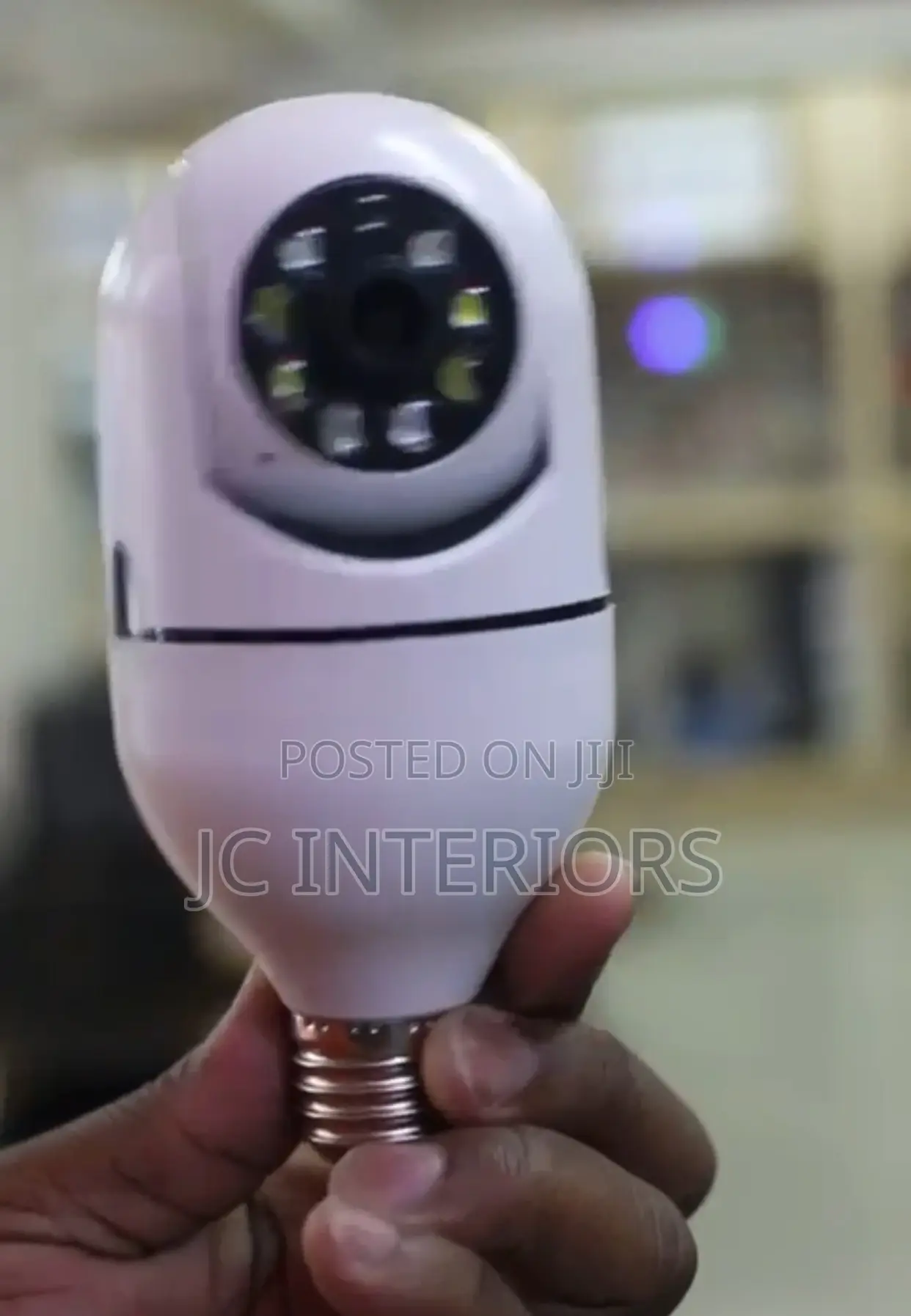 Camera Bulb: Can Be Pluged in a Lamp Holder