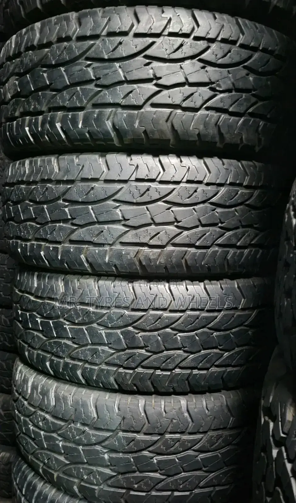 It's 265 70r16 Used Savero Still Gd Tires N Have a Warranty
