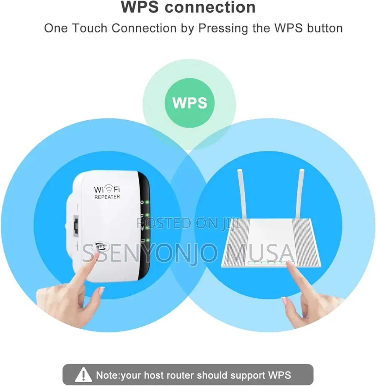 FKH Repeater - Dual-Band Wifi Extender, Booster, Signal
