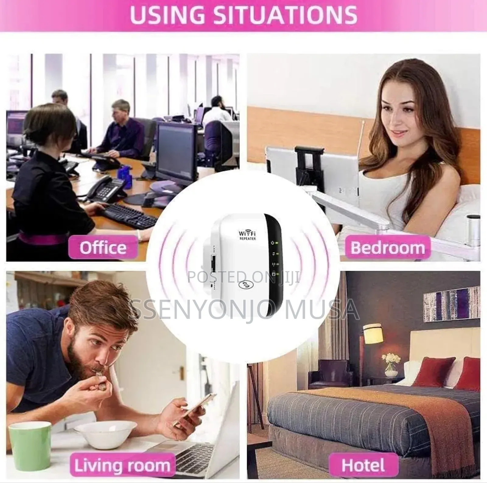 FKH Repeater - Dual-Band Wifi Extender, Booster, Signal