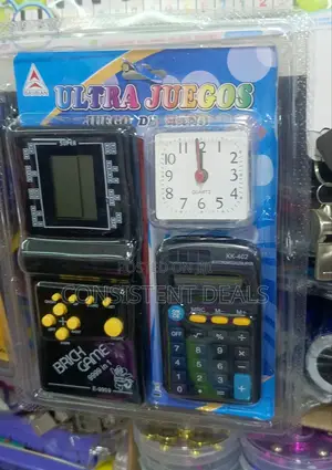 Kids Plastic Brick Game With Calculator
