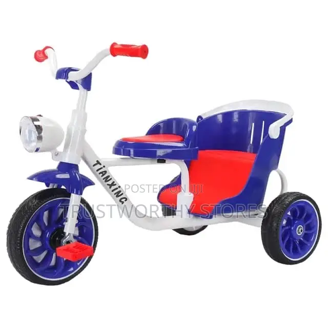 Double Tricycle With Light (1-4)Years