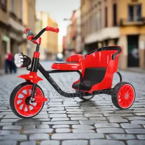 Double Tricycle With Light (1-4)Years