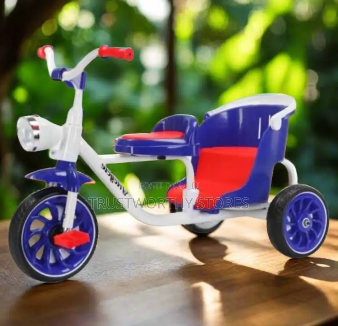 Double Tricycle With Light (1-4)Years