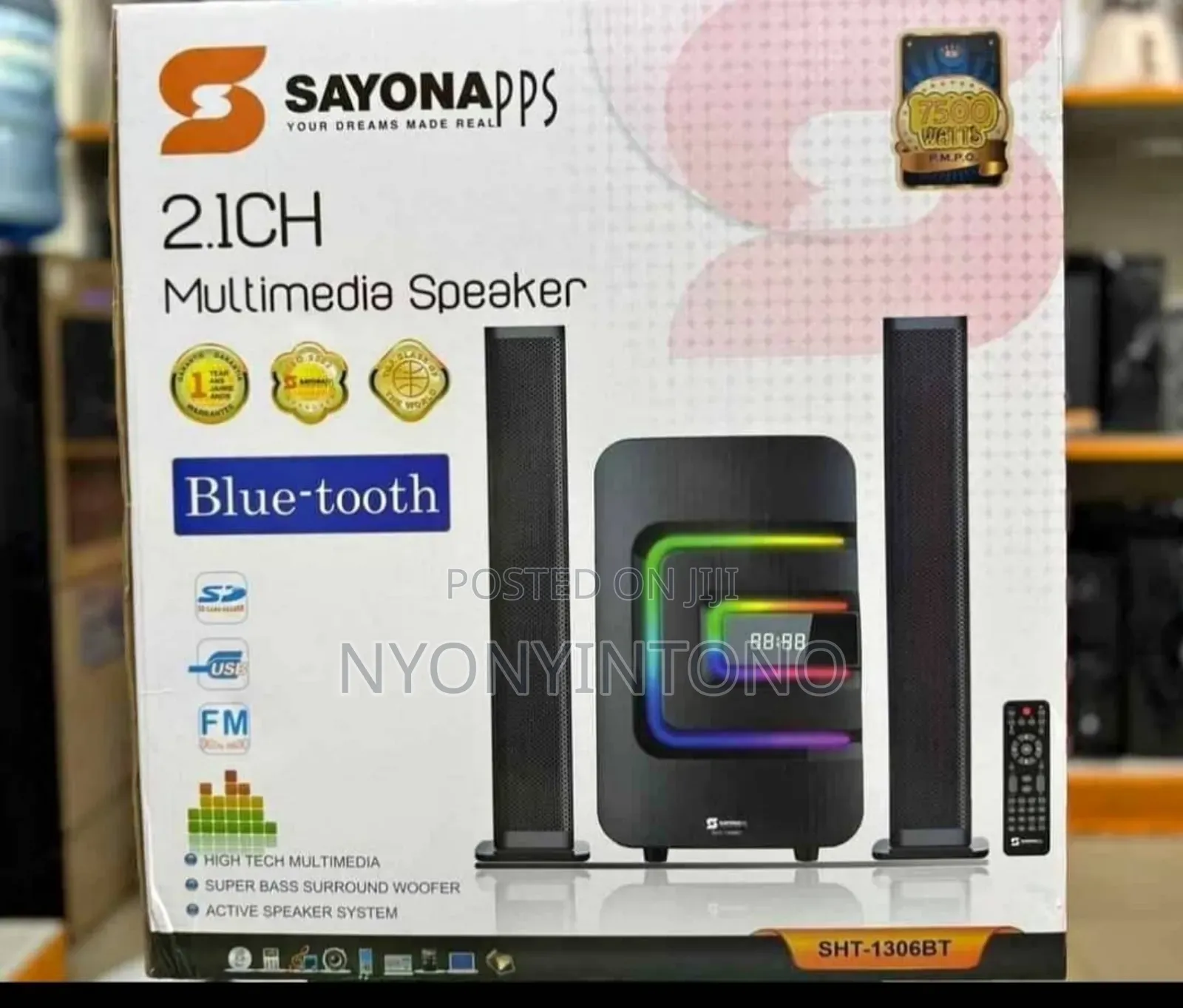 Sayona 2.1ch Multimedia Speaker
