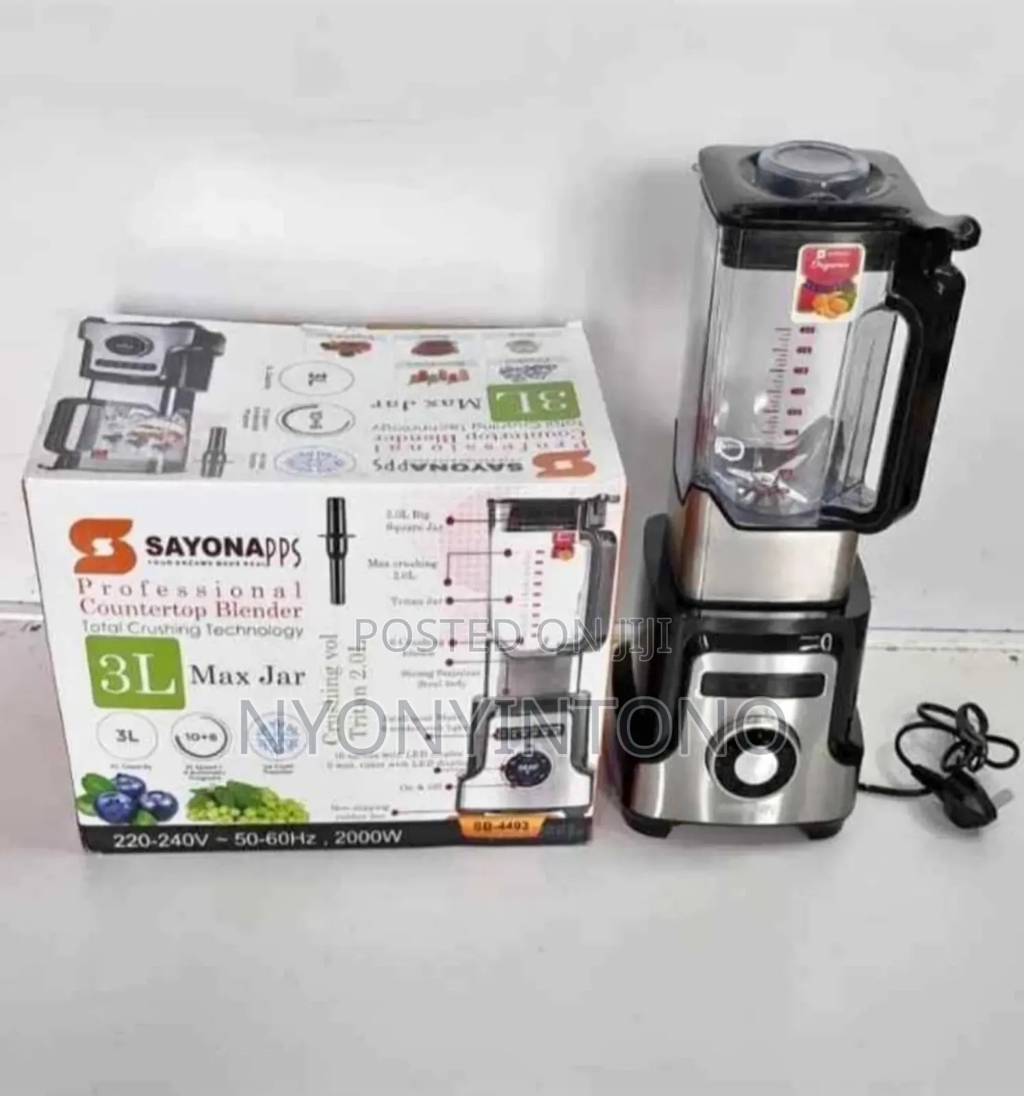 Sayona 3litres Professional Juice Blender