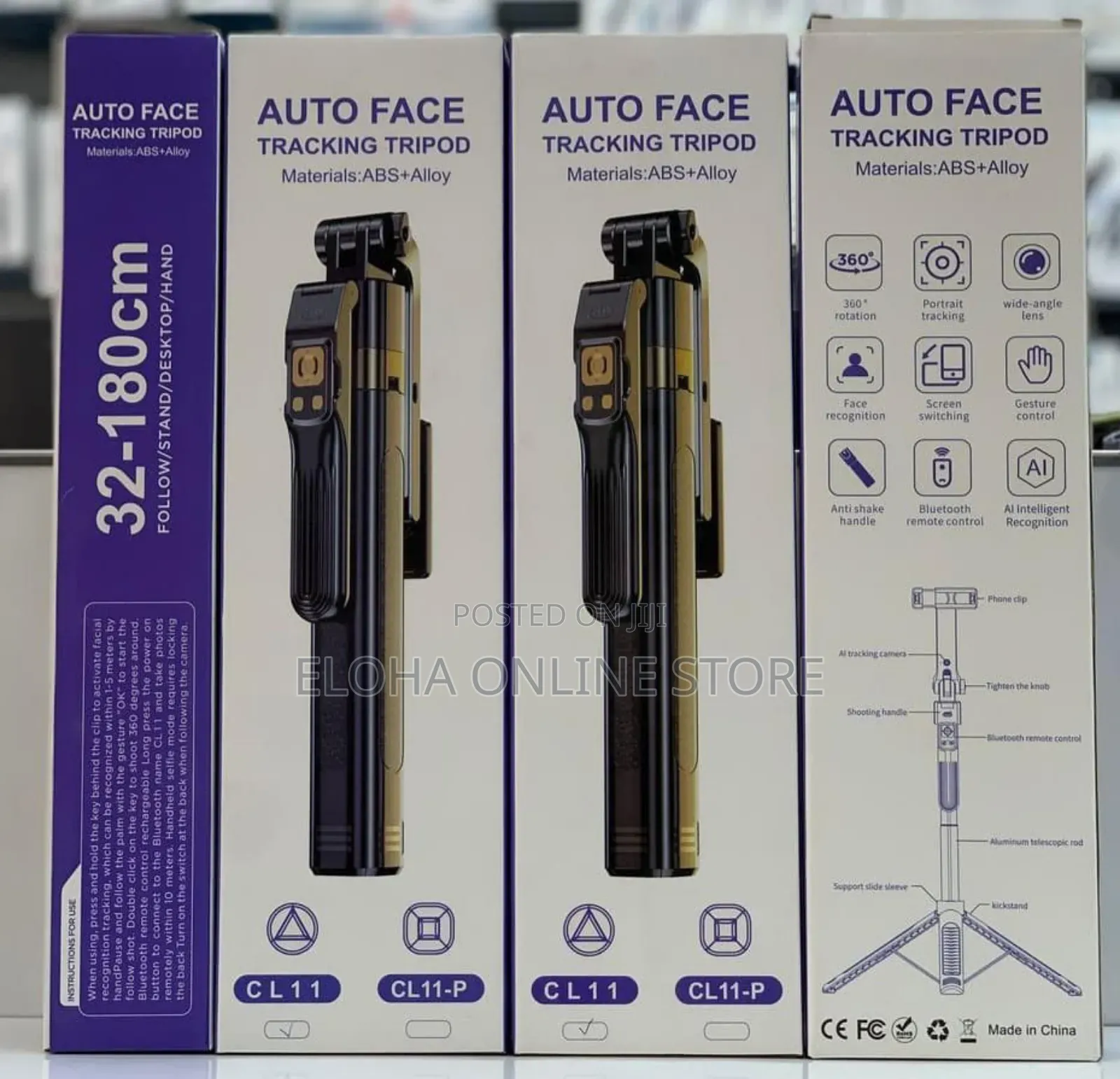Auto Face Tracking Tripod Cl11-Cl11-P