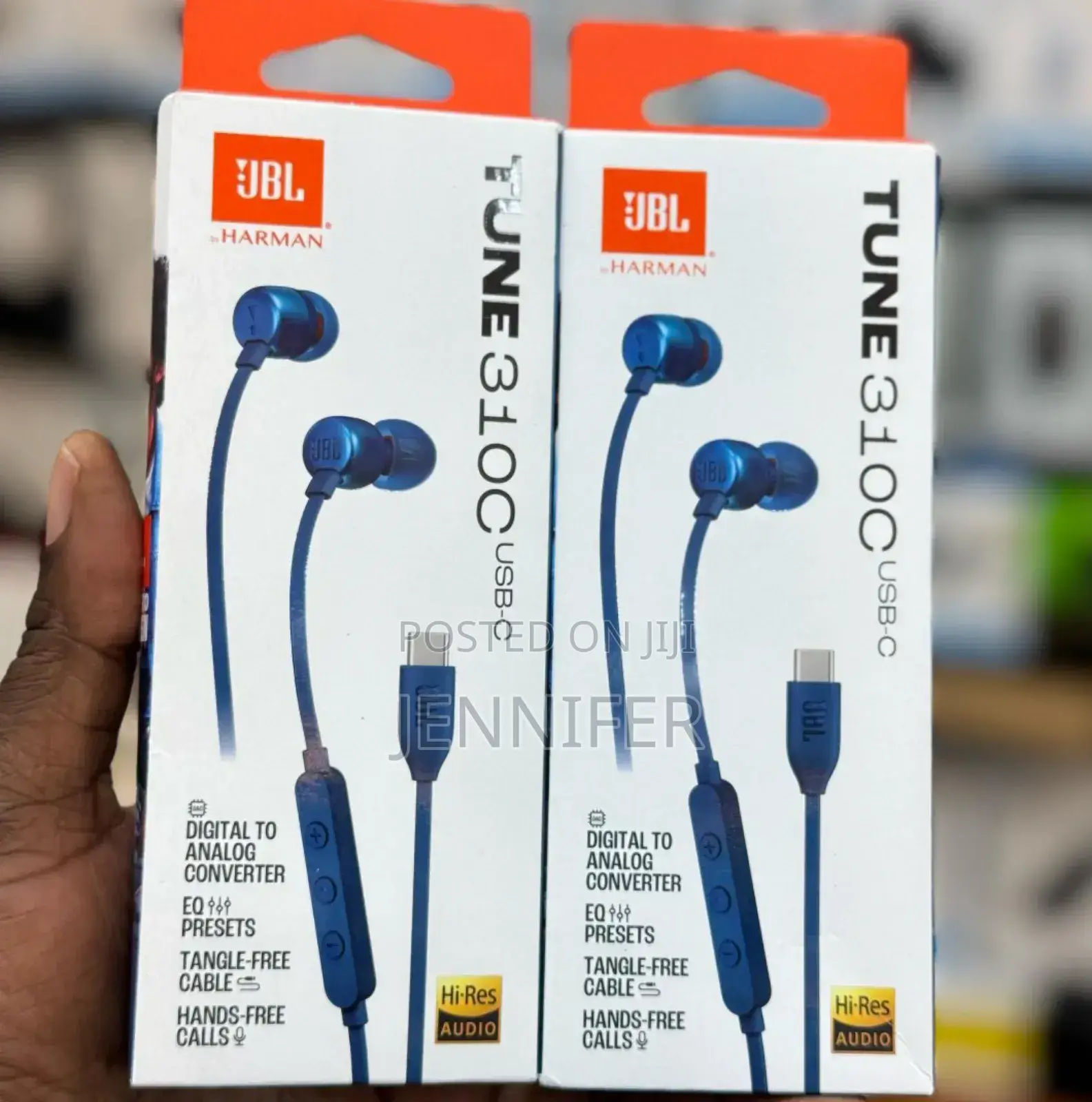 JBL Tune 310c Usb-C Blue