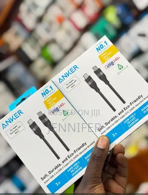Anker Usb-C to Usb-C Cable (3 Ft / 6 Ft, 240w, Upcycled)