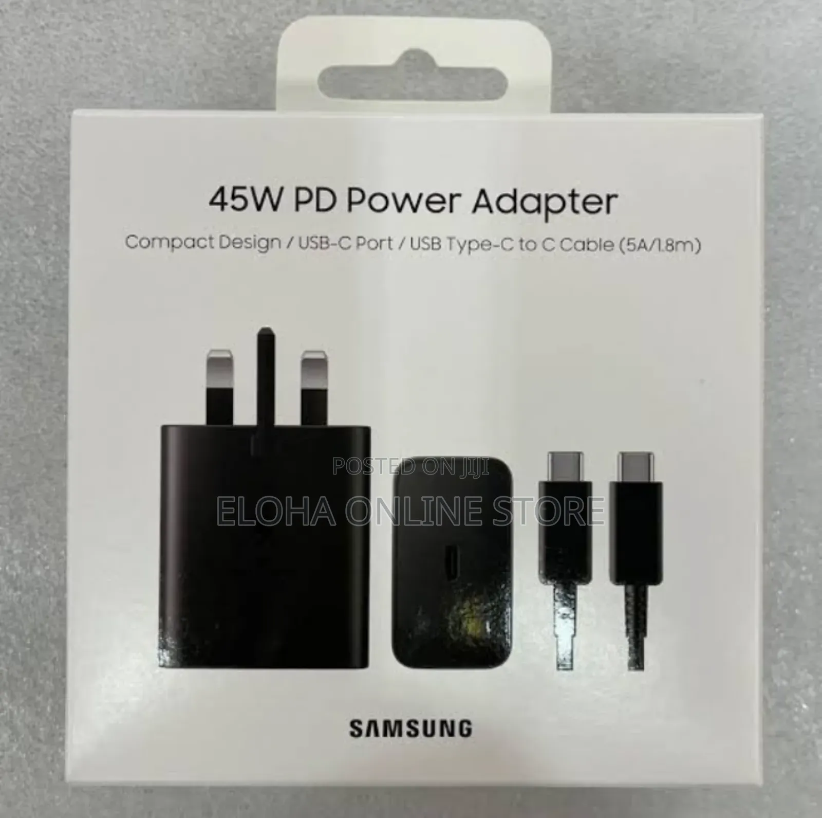 Samsung 45w Power Adapter With a Usb-C Cable