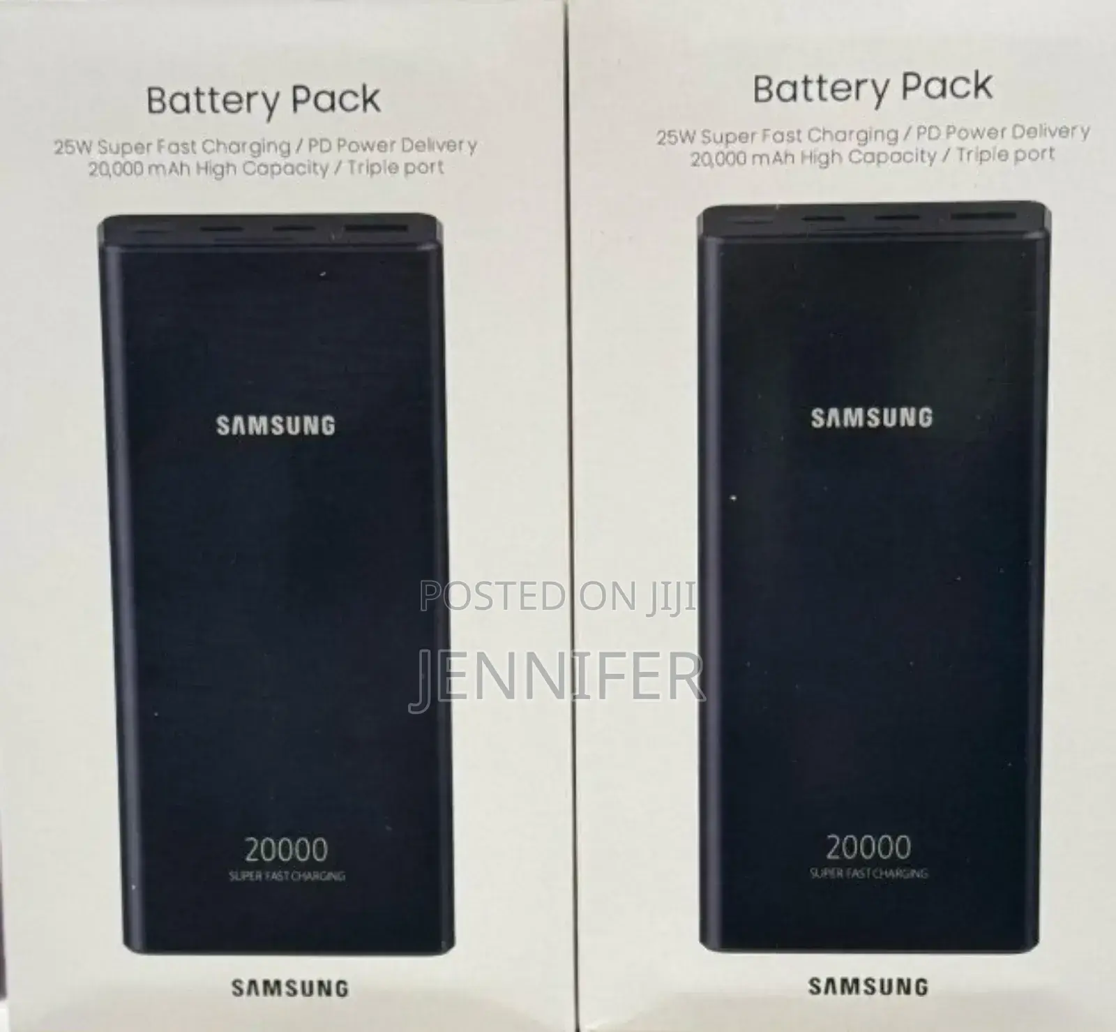 Samsung Battery Pack 25w Super Fast Charging 20,000 Mah