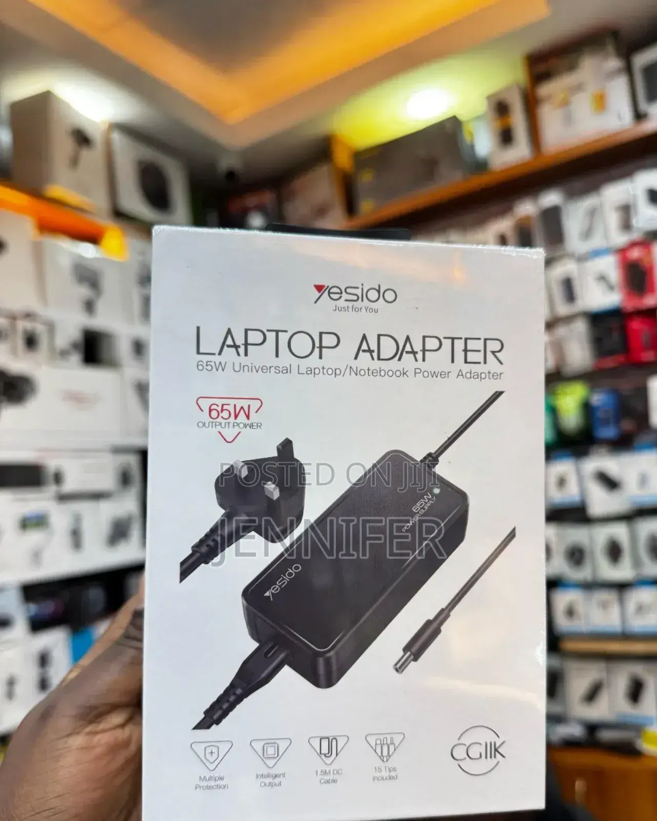 Yesido Universal Laptop Adapter 65w