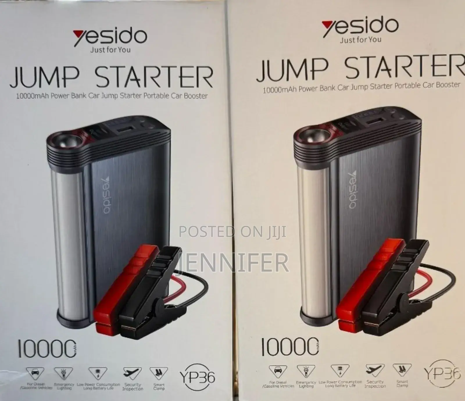 Yesido Car Jump Starter -10000