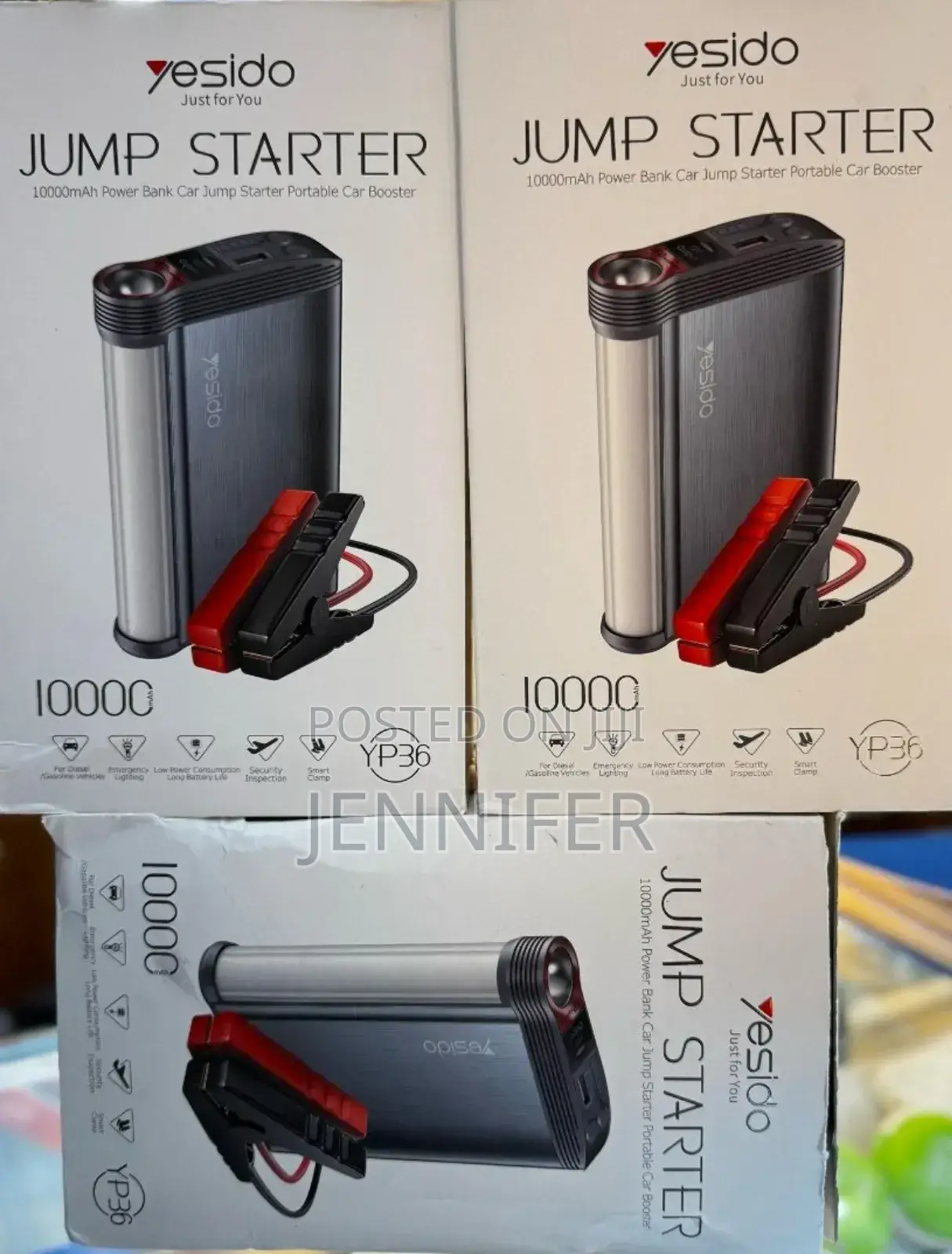 Yesido Car Jump Starter -10000