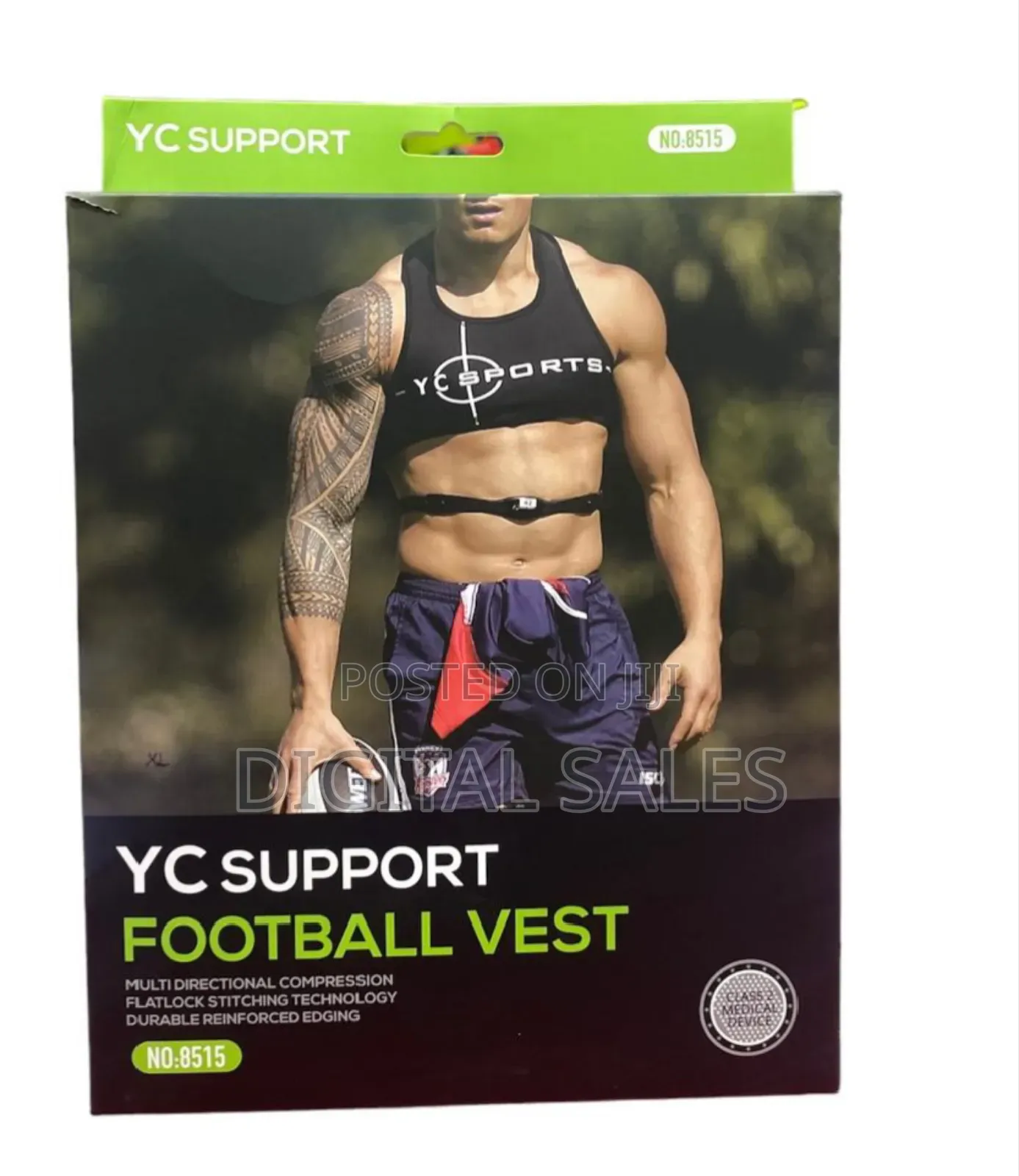 Yc Support Football Vest