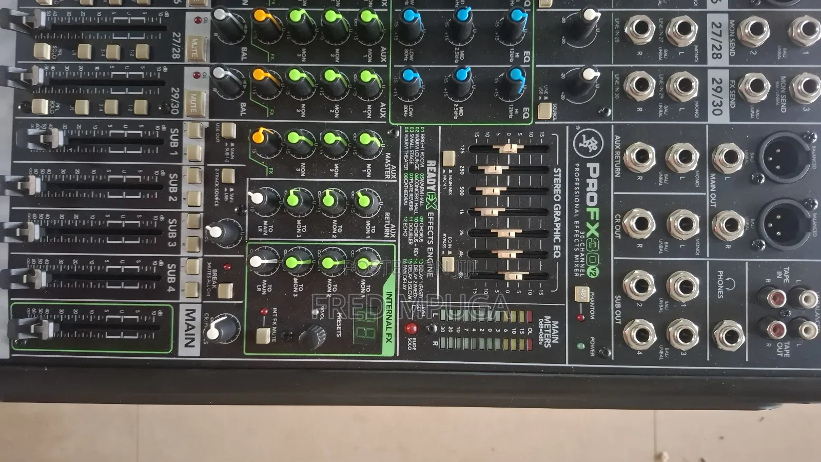 Mackie Mixer Pro Fx30v2