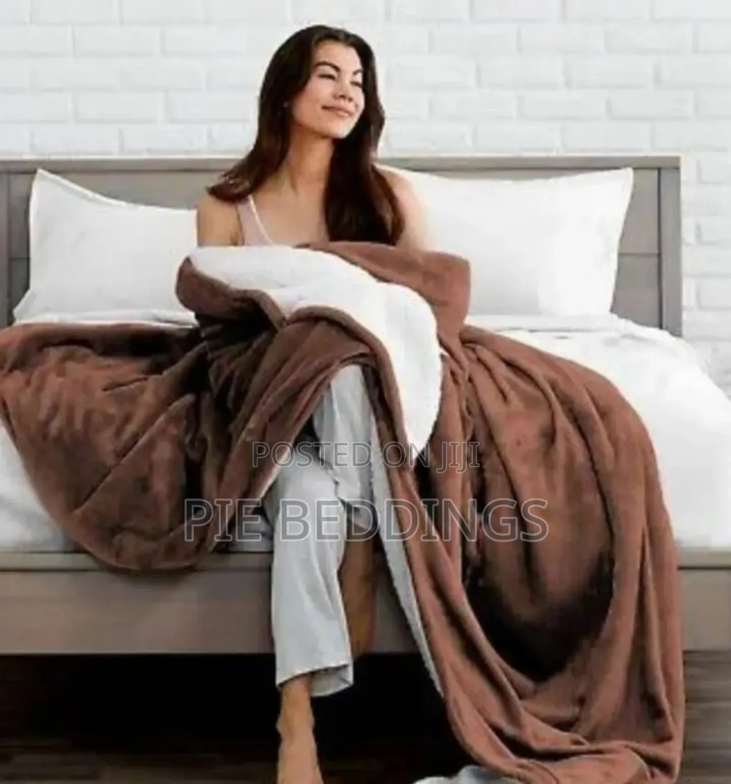 Coffee Brown Fleece Blankets