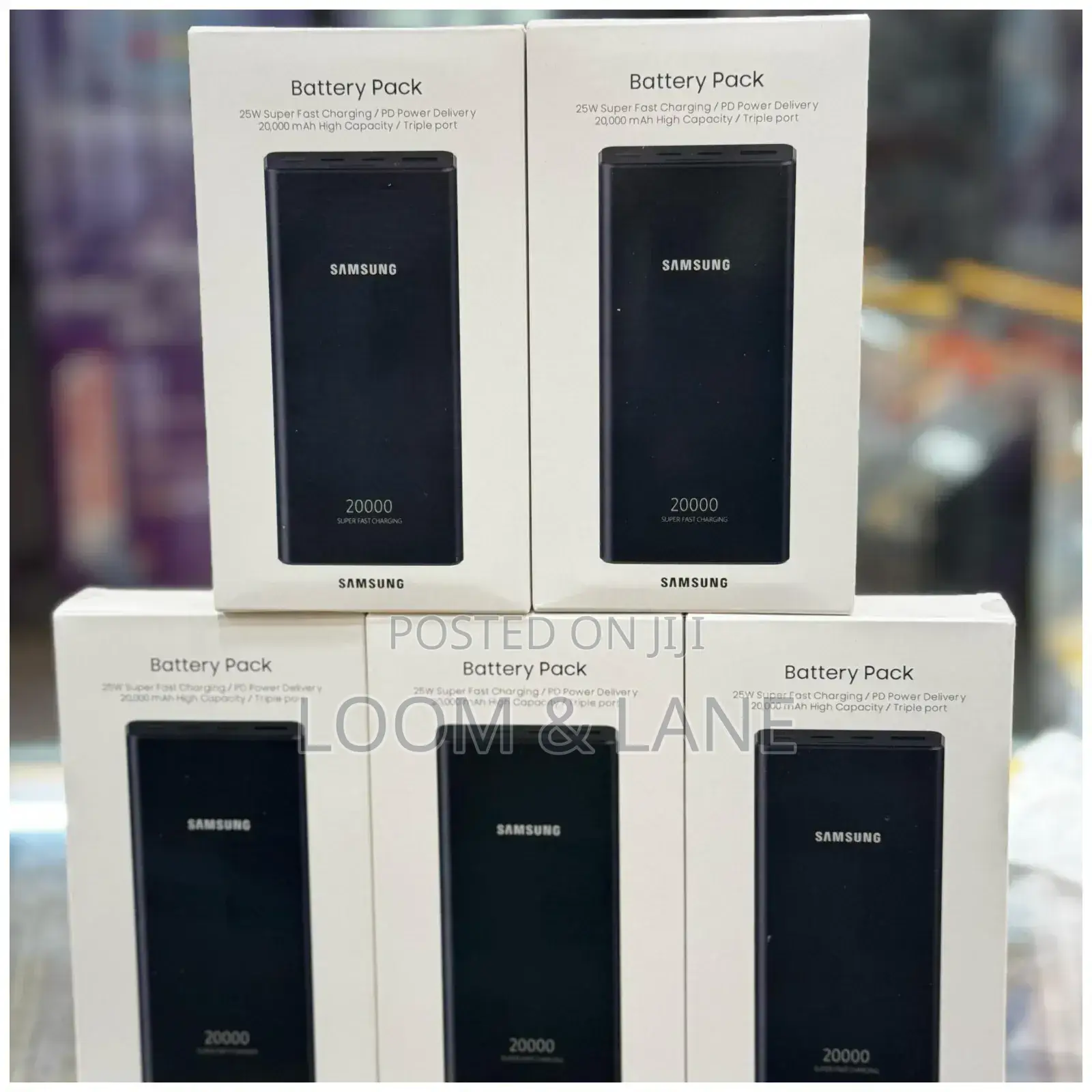 Samsung New Battery Pack 25w Super Charger