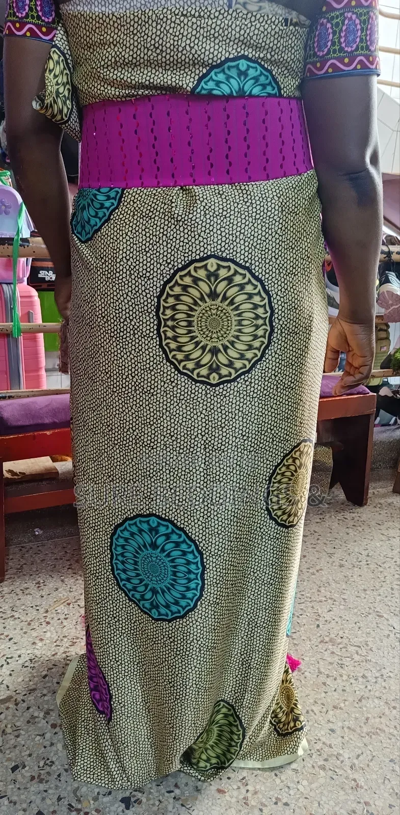 Digital Gomesi Fabric