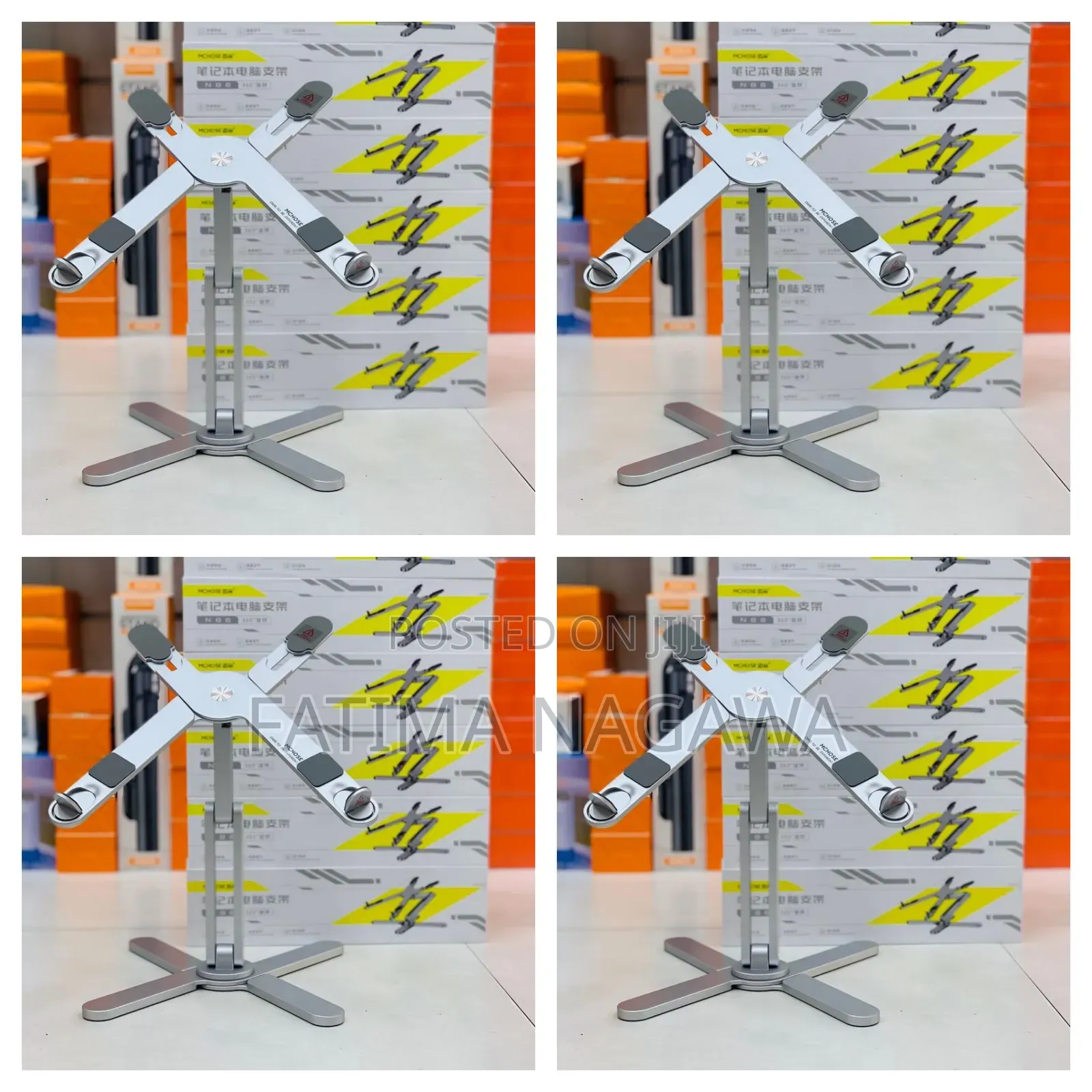 X-Shaped Design Laptop Holder